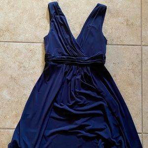 David’s Bridal Navy Blue Dress Size 2